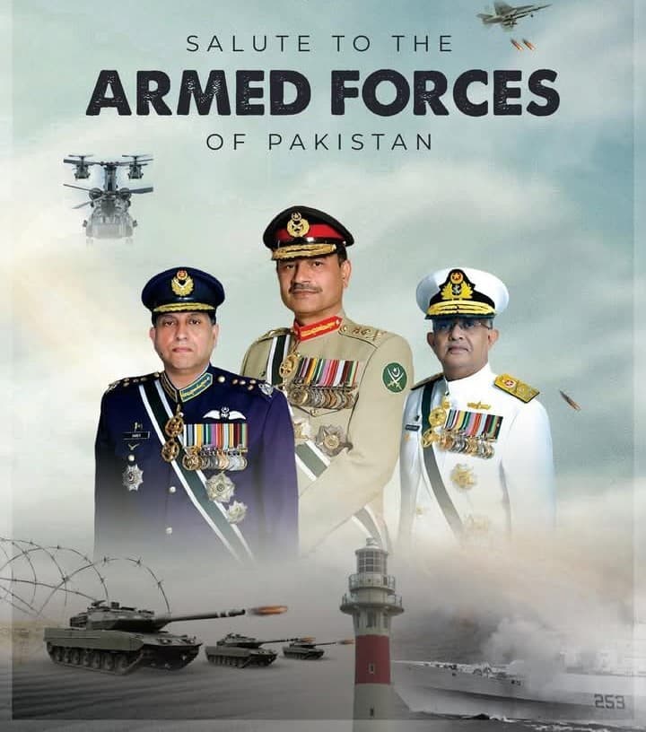 Salute to the Armed Forces of Pakistan